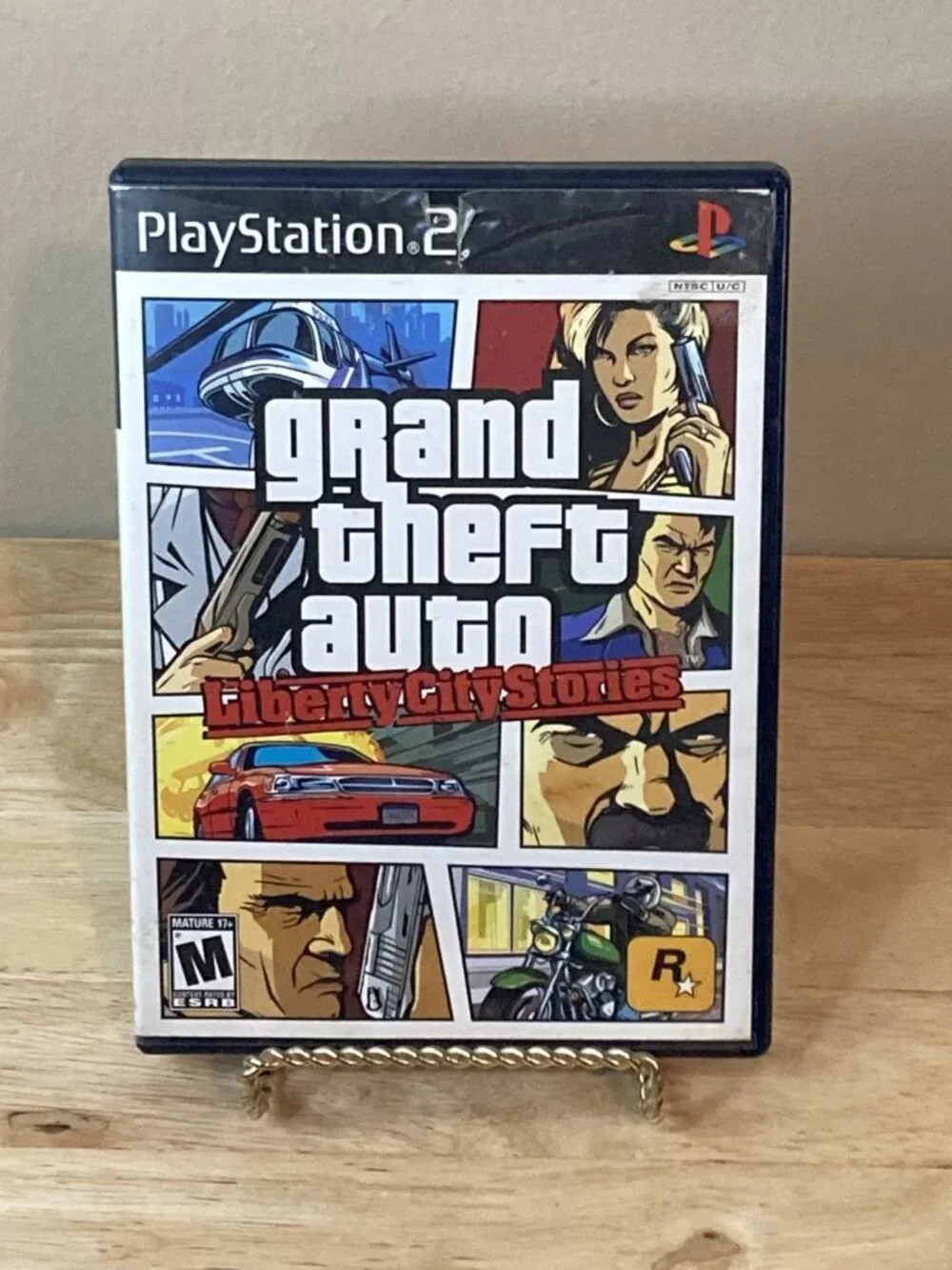 Grand Theft Auto Liberty City Stories PS2 PlayStation 2 Complete Case Disc